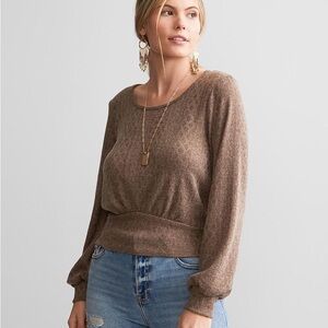 Daytrip Brushed Knit Top - XL